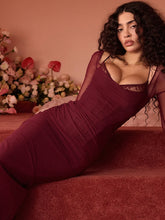 Mozision Elegant Sheer Long Sleeve Sexy - Lena & Miles Exquisite Boutique LLC.