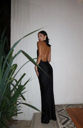 Articat Elegant Spaghetti Strap Satin Bodycon - Lena & Miles Exquisite Boutique LLC.