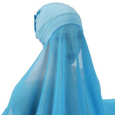 Muslim Women Bonnet + Chiffon Shawl Instant - Lena & Miles Exquisite Boutique LLC.