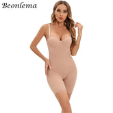 Bodysuit Women Shapewear Body Shaper With Cup Compression Bodies Belly Sheath Waist Trainer Reductive Slimming Underwear - Lena & Miles Exquisite Boutique LLC.