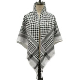 Fringed Arab Scarf Shemagh Head Wrap Arabian - Lena & Miles Exquisite Boutique LLC.