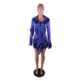 2023 Elastic Elegant Single-Breasted Dress Retro - Lena & Miles Exquisite Boutique LLC.