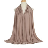 Modal Cotton Jersey Hijab Scarf Long Muslim - Lena & Miles Exquisite Boutique LLC.