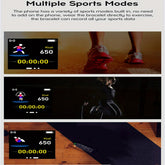 Smart Watch For Women Men Wristwatch Bluet - Lena & Miles Exquisite Boutique LLC.