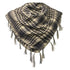 Winter Scarf Plaid Hijab Bandana Hiking Scarves - Lena & Miles Exquisite Boutique LLC.