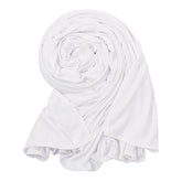 Easy To Wear Jersey Hijab Scarf Solid Color - Lena & Miles Exquisite Boutique LLC.