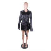 2023 Elastic Elegant Single-Breasted Dress Retro - Lena & Miles Exquisite Boutique LLC.