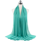 Women Muslim Chiffon Hijab Shawls Scarf - Lena & Miles Exquisite Boutique LLC.