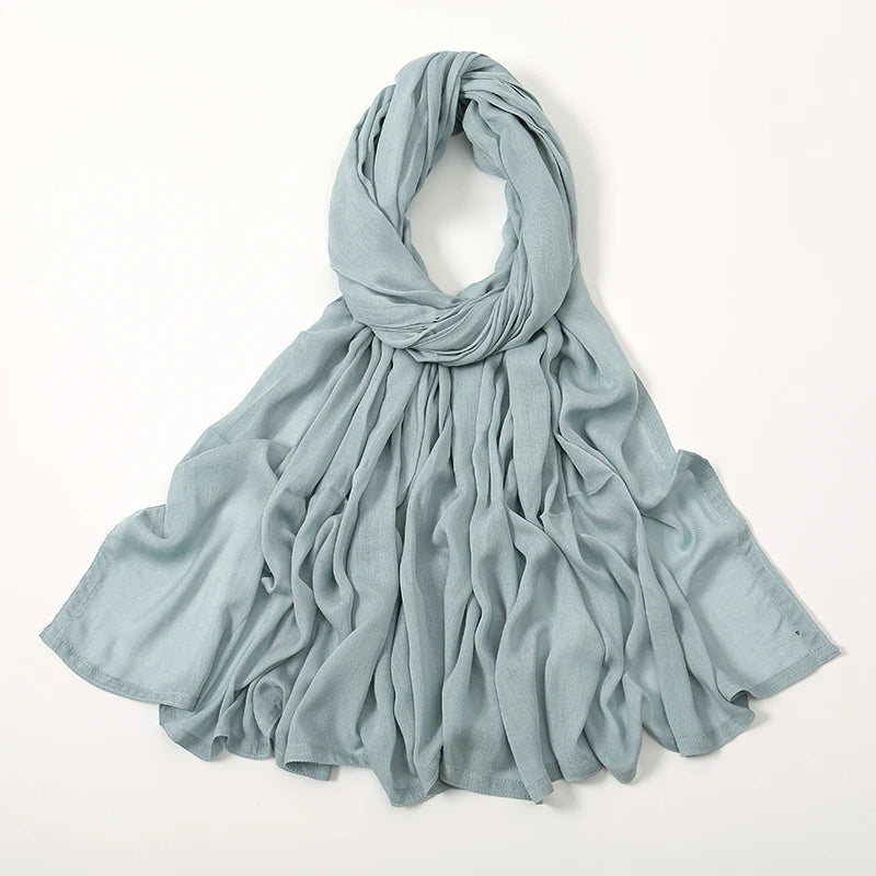 Muslim Modal Hijab Rayon Cotton Shawls - Lena & Miles Exquisite Boutique LLC.