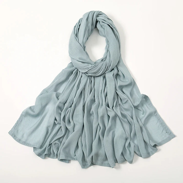 Muslim Modal Hijab Rayon Cotton Shawls - Lena & Miles Exquisite Boutique LLC.