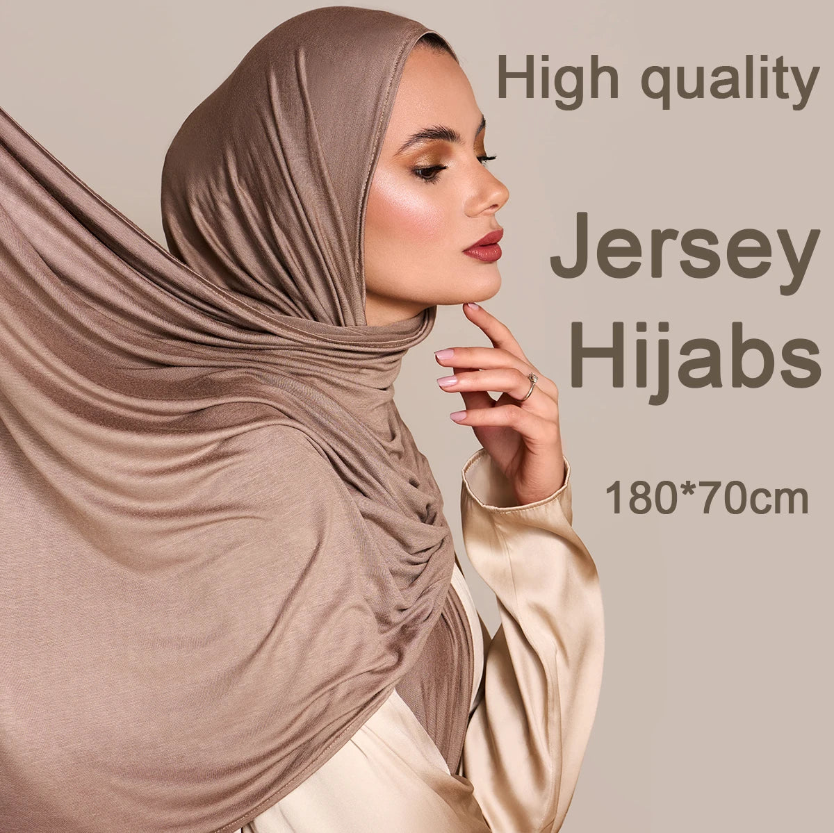 2023 New Modal Cotton Jersey Hijab Scarf Long Muslim Shawl Plain Soft Turban Tie Head Wraps For Women Africa Headband 170x60cm - Lena & Miles Exquisite Boutique LLC.