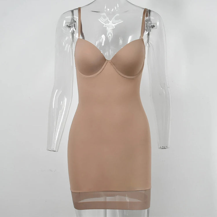 Bodysuit Women Shapewear Body Shaper With Cup Compression Bodies Belly Sheath Waist Trainer Reductive Slimming Underwear - Lena & Miles Exquisite Boutique LLC.