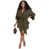 Mid Length Dress Women Dresses Slim Fit - Lena & Miles Exquisite Boutique LLC.