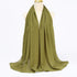 Muslim Chiffon Hijab Scarf Women Long Solid - Lena & Miles Exquisite Boutique LLC.