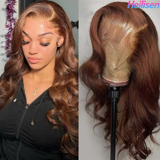 Body Wave 13x6 HD Transparent Lace Frontal Wig 36 Inch 220% Density 