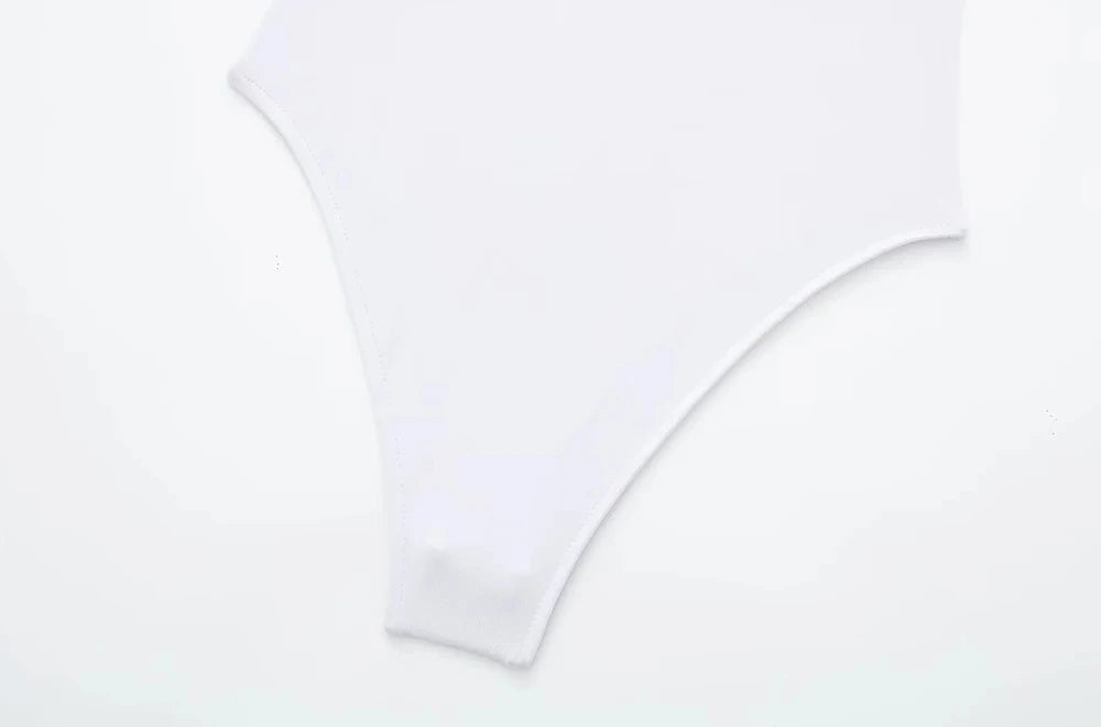 TRZA-Skinny Bodysuits for Women, Sexy Fashion, Square Neck, Sleeveless, Snap-Button, Female Playsuits, Mujer - Lena & Miles Exquisite Boutique LLC.