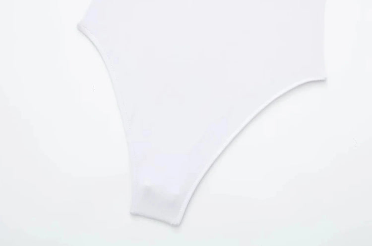 TRZA-Skinny Bodysuits for Women, Sexy Fashion, Square Neck, Sleeveless, Snap-Button, Female Playsuits, Mujer - Lena & Miles Exquisite Boutique LLC.