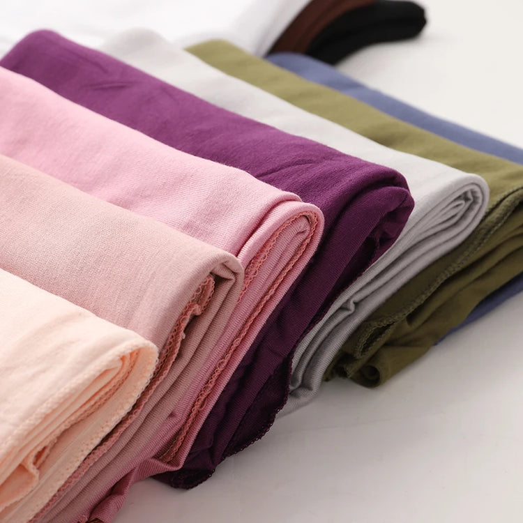 2023 New Modal Cotton Jersey Hijab Scarf Long - Lena & Miles Exquisite Boutique LLC.