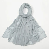 Shawls Solid Headscarf Wraps Big Size Plain Islam - Lena & Miles Exquisite Boutique LLC.