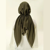 Wholesale Cotton Instant Muslim Hijab Inner Wrap Undercap Triangle Scarf Hijab Plain Islamic Turban Bonnet Soft Headband Hat - Lena & Miles Exquisite Boutique LLC.