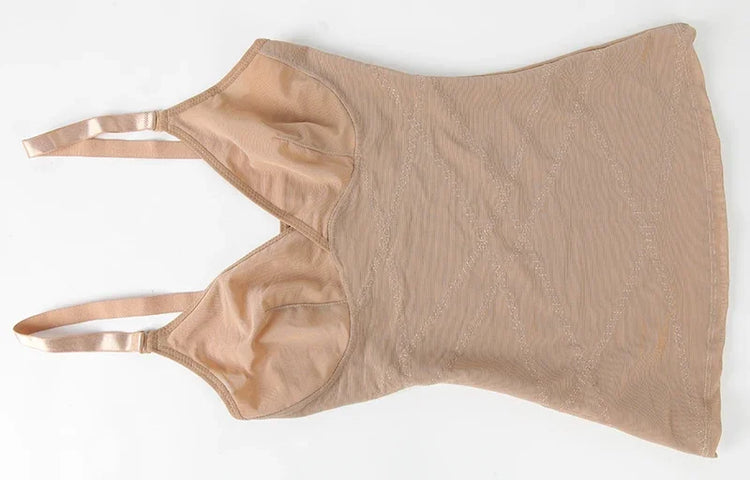 MISSMOLY Women Built in bra Shapewear Camisole Tummy Control Body Shaper Slimming Underwear Compression Corset Bustier Tank Tops - Lena & Miles Exquisite Boutique LLC.