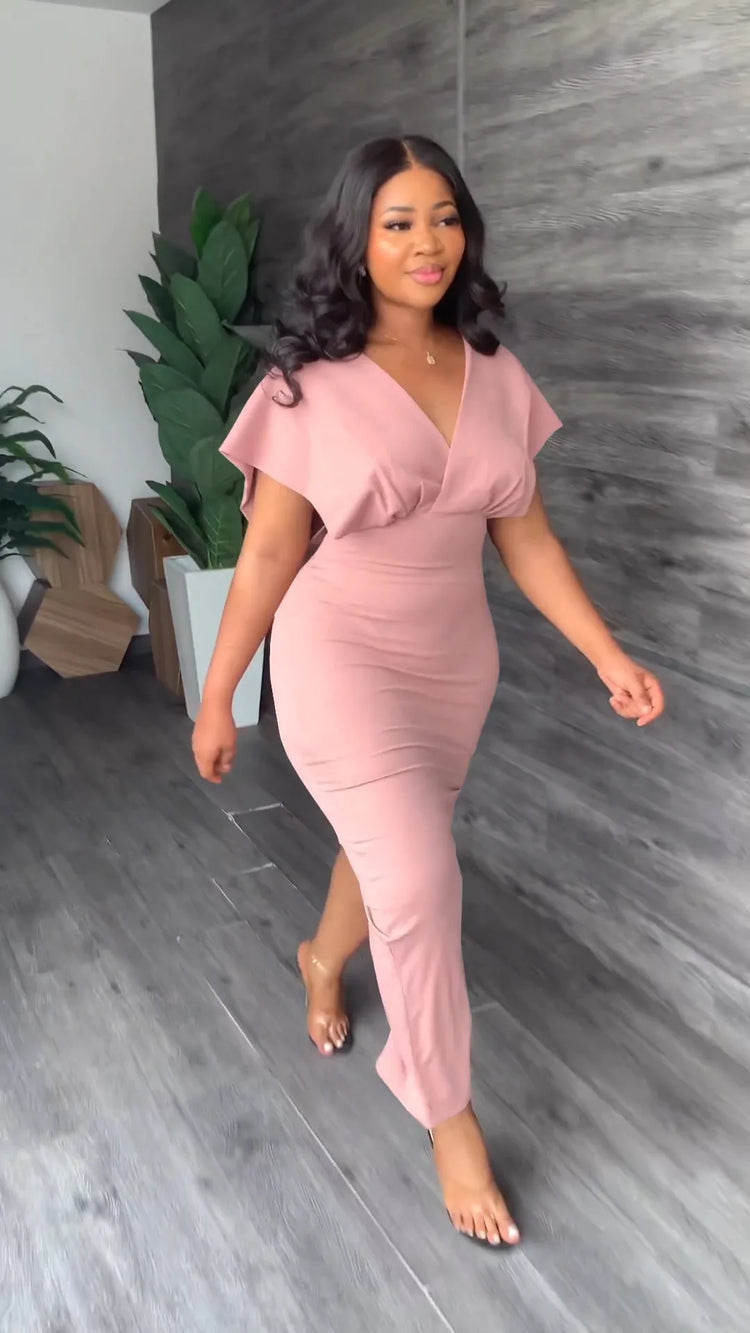 CM.YAYA Vintage Women Batwing Short Sleeve - Lena & Miles Exquisite Boutique LLC.