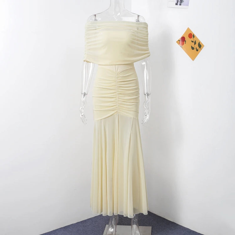 Elegant Dress Women Slim Sexy See Through - Lena & Miles Exquisite Boutique LLC.