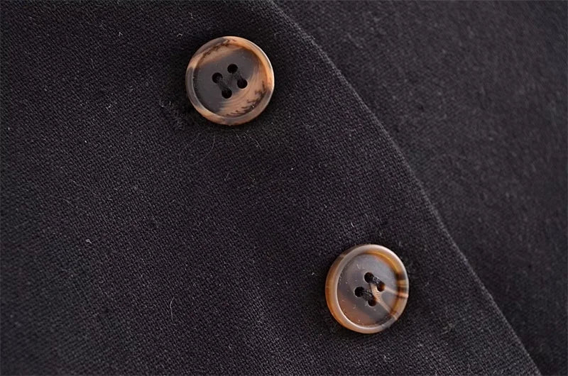 KEYANKETIAN Summer New Linen Texture V- - Lena & Miles Exquisite Boutique LLC.