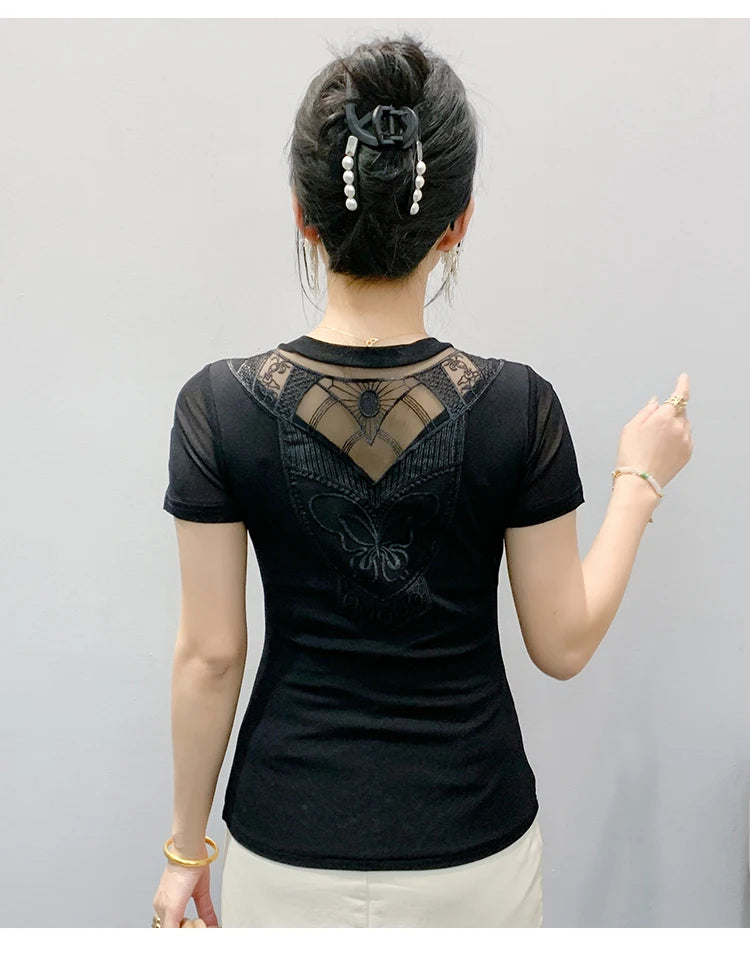 European Clothes Sexy Hollow - Lena & Miles Exquisite Boutique LLC.