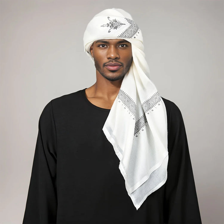 2025 Trendy Ethnic Prayer Scarf - Men&