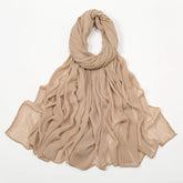 Shawls Solid Headscarf Wraps Big Size Plain Islam - Lena & Miles Exquisite Boutique LLC.