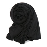Easy To Wear Jersey Hijab Scarf Solid Color - Lena & Miles Exquisite Boutique LLC.
