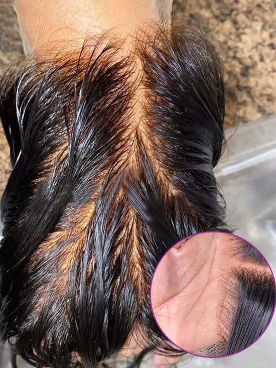 5x5 Glueless Water Curly Wigs 13x4 13x6 HD Lace Frontal Wig 40 46Inch 360 Full Deep Wave Human Hair Wigs For Women 300 Density