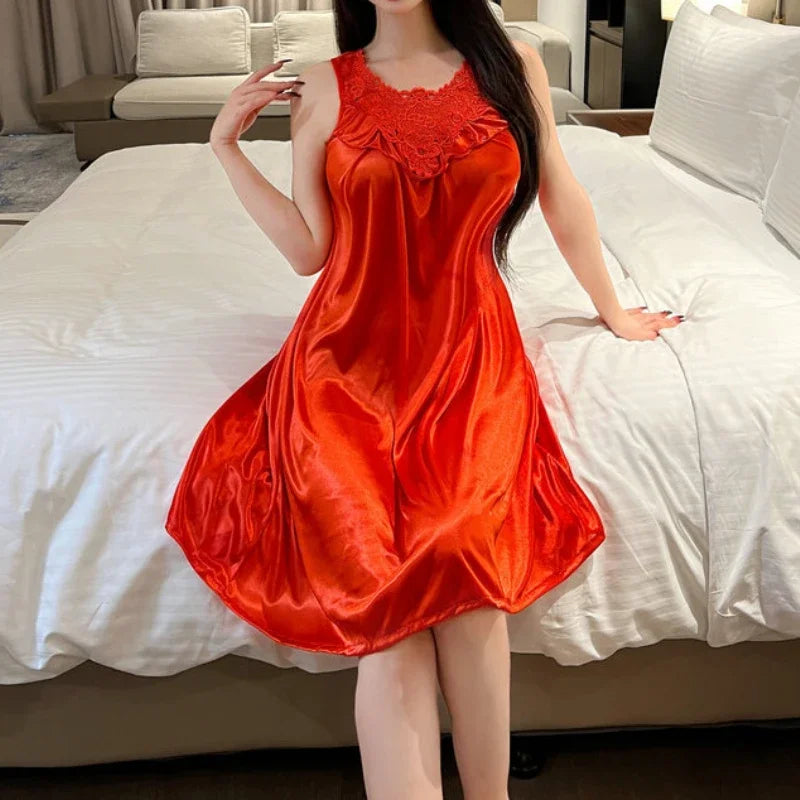 Women Loose Casual Purple Lace Long Dress - Lena & Miles Exquisite Boutique LLC.