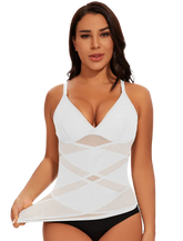 MISSMOLY Women Built in bra Shapewear Camisole Tummy Control Body Shaper Slimming Underwear Compression Corset Bustier Tank Tops - Lena & Miles Exquisite Boutique LLC.