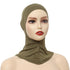 Turban Caps for Women Muslim Underscarf Modal Hijab Inner Caps Stretchy Full Cover Shawl Cap Full Neck Coverage - Lena & Miles Exquisite Boutique LLC.