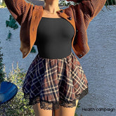 GUUDIA Sexy Summer High Waist for Women Cupless Comfortable Square Collar  Shapewear Ultra Elastic Slim Thong Shapewear Jumpsuit - Lena & Miles Exquisite Boutique LLC.