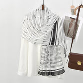 Hot Arab Chiffon Scarf Women Muslim Hijab Islamic Scarves Shawl Printed Arab Long Prayer Scarf Breathable Uae Plaid Long Scarf - Lena & Miles Exquisite Boutique LLC.