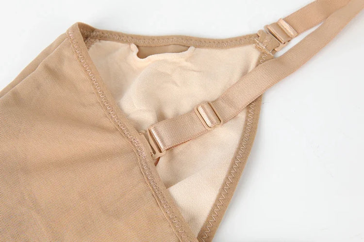 MISSMOLY Women Built in bra Shapewear Camisole Tummy Control Body Shaper Slimming Underwear Compression Corset Bustier Tank Tops - Lena & Miles Exquisite Boutique LLC.