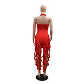 CM.YAYA Women Sleeveless Strapless Halter - Lena & Miles Exquisite Boutique LLC.