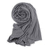 Easy To Wear Jersey Hijab Scarf Solid Color - Lena & Miles Exquisite Boutique LLC.