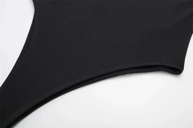 TRAF White Black Body Woman 2024 Sleeveless Tight Bodysuit Lingerie Sexy Woman Bodys Bodycon Backless Bodysuit Women Summer Tops - Lena & Miles Exquisite Boutique LLC.