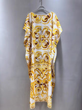 JAMERARY New Summer Holiday Golden Flower - Lena & Miles Exquisite Boutique LLC.