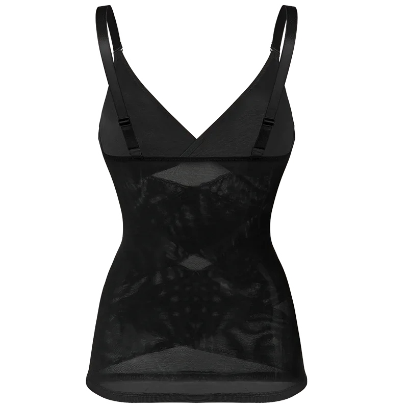 MISSMOLY Women Built in bra Shapewear Camisole Tummy Control Body Shaper Slimming Underwear Compression Corset Bustier Tank Tops - Lena & Miles Exquisite Boutique LLC.