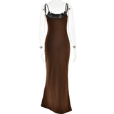 Mozision Spaghetti Strap Backless Bodycon - Lena & Miles Exquisite Boutique LLC.