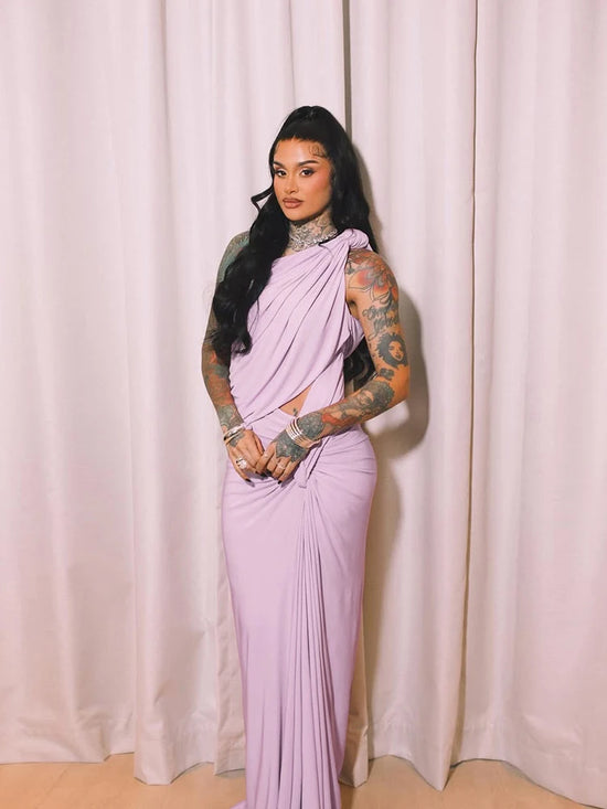 kliou Asymmetrical Incline Shoulder Women Dress High Street Concise Unique Tied Pleated Sleeveless Maxi Bodycon Mujer Party Robe - Lena & Miles Exquisite Boutique LLC.