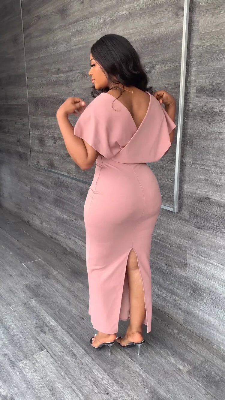 CM.YAYA Vintage Women Batwing Short Sleeve - Lena & Miles Exquisite Boutique LLC.