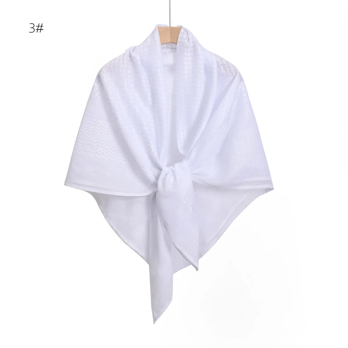 New Arab Shemagh Muslim Keffiyeh Head Wrap Tactical Desert Head Neck Scarf Military Shawl Arabic Scarf Headwear with Agal Rope - Lena & Miles Exquisite Boutique LLC.