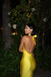 Articat Elegant Spaghetti Strap Satin Bodycon - Lena & Miles Exquisite Boutique LLC.