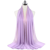 Women Muslim Chiffon Hijab Shawls Scarf - Lena & Miles Exquisite Boutique LLC.